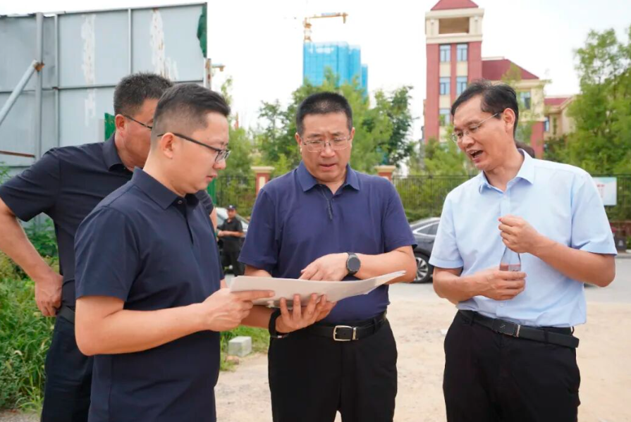 孙卓安董事长调研太阳成集团tyc33455发展公司重点项目建设情况